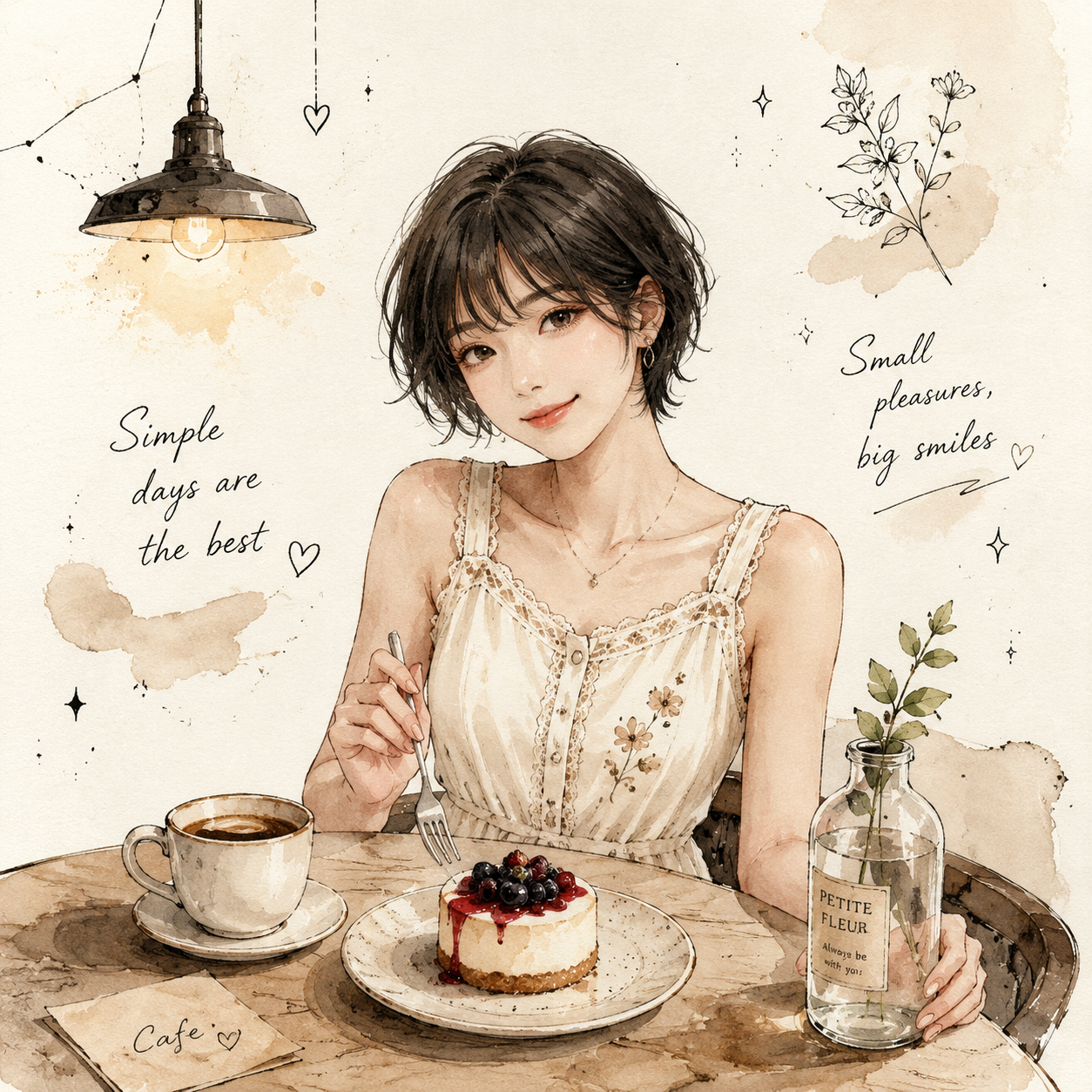 {
"style": "minimal watercolor ink illustration, soft anim